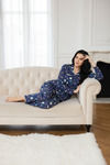Zivame Farm Lore Knit Cotton Pyjama Set - Set Sail — thumbnail 6